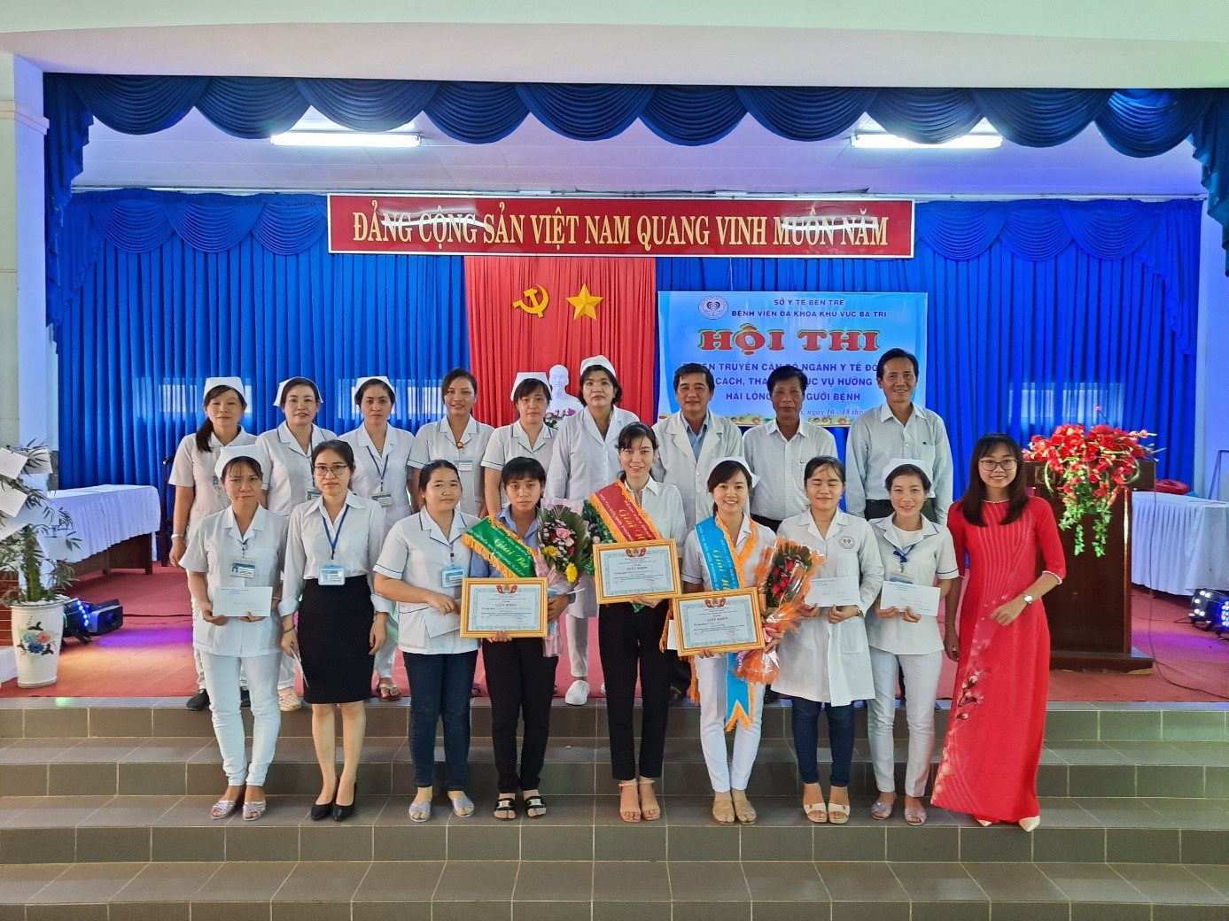 Hội thi tuyên truyền “Cán bộ ngành Y tế đổi mới phong cách, thái độ phục vụ, hướng tới sự hài lòng của người bệnh” năm 2020 tại Bệnh viện đa khoa khu vực Ba Tri.