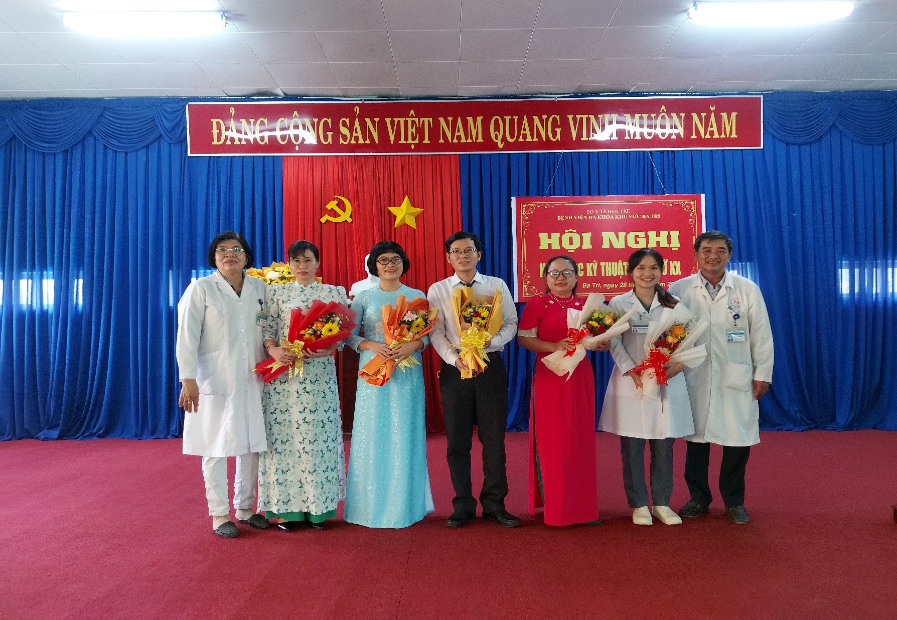 BỆNH VIỆN ĐA KHOA KHU VỰC BA TRI TỔ CHỨC THÀNH CÔNG HỘI NGHỊ KHOA HỌC KỸ THUẬT LẦN THỨ XX