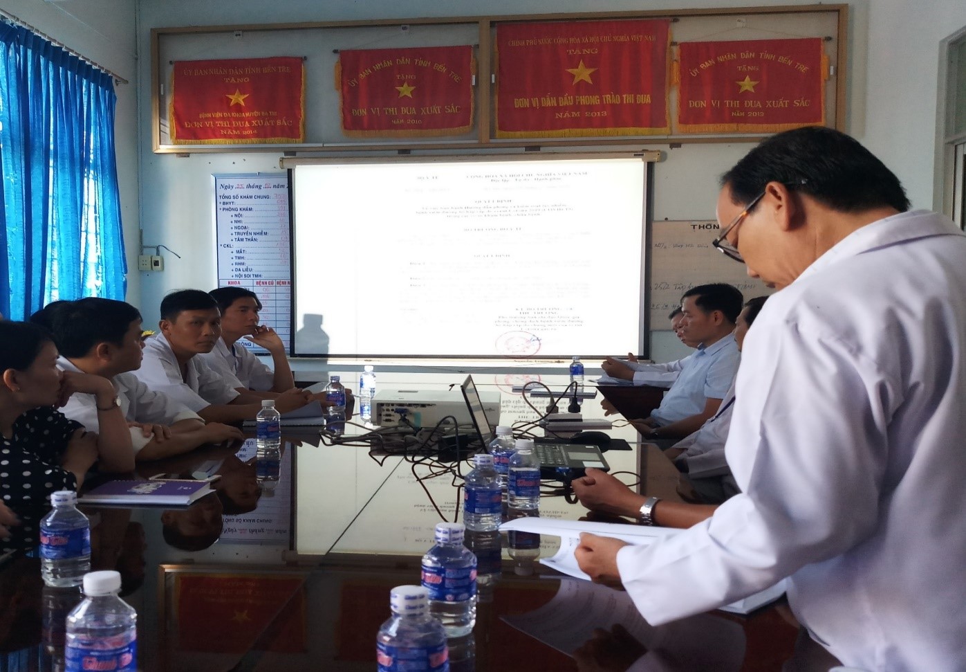 Họp Hội đồng và mạng lưới Quản lý chất lượng bệnh viện Quý I/2020